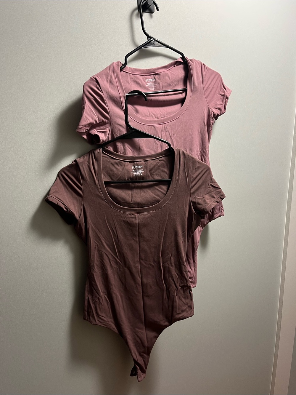 Amazon Women’s Bodysuit Duo - Rose Pink & Mauve